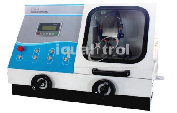Benchtop Automatic Metallographic Cutting Machine 1-10mm/min Tough Shell water cooling