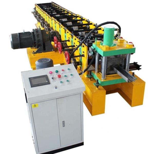 Slotted Channel Double C Type Light Steel Keel Forming Machine Fully Automatic