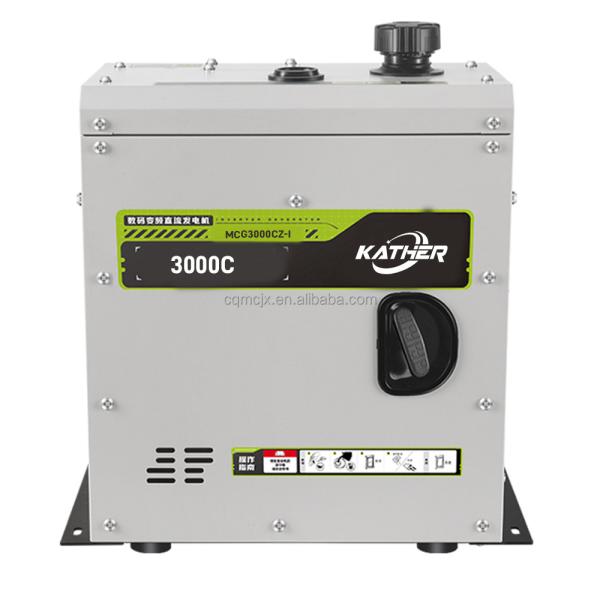 24v DC Gasoline Generator Iron Shell for Truck Parking Air Conditioning Battery Charging