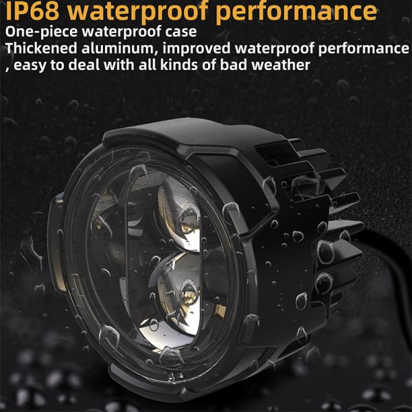 Мотоциклы Скутеры Туман 120W 12000LM / Пара 6500K Белый свет с переключателем фар