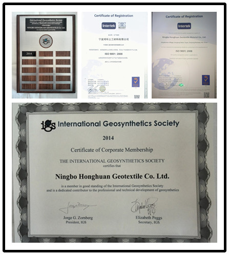 Проекты стабилизации почвы geotextile Geomembrane сплетенные PP мягкие