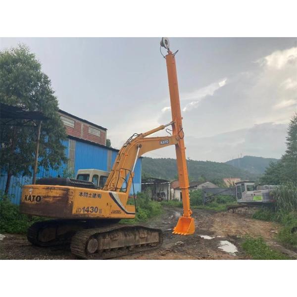 Manual/Automatic Control System Excavator Telescopic Boom 16m 18m Reach