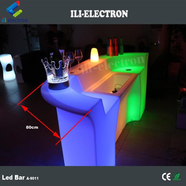 Rechargeable Glow Table Outdoor Garden Bar LED Furniture