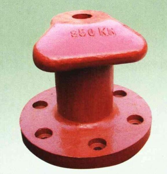 Marine Steel Mooring Components Mooring Dock/Deck Bollard