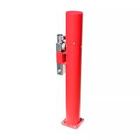 Poids léger 2,5 mètres Porte automatique de barrière de stationnement Dc12v 24v pôle rond