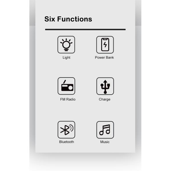 Outdoor Portable Solar Lighting Kits 12PCS SMD Home Use Power Station