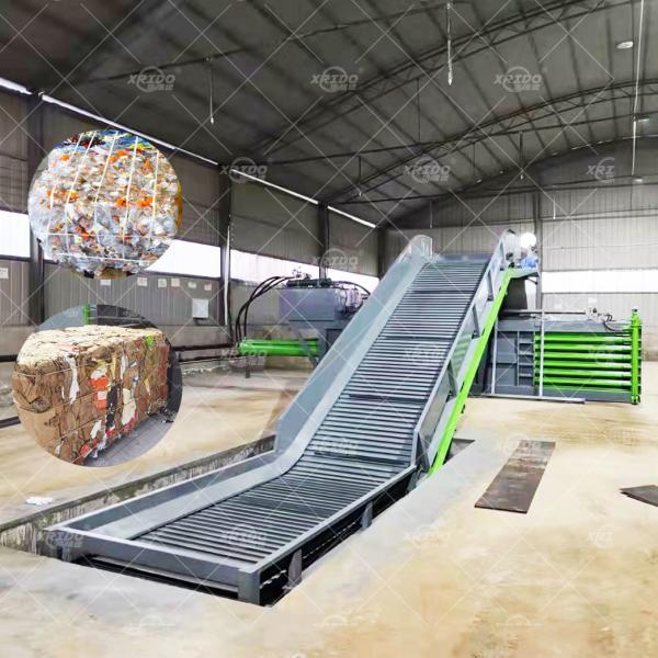 120T Automatic Hydraulic Baler Machine for Waste Plastic Bottles