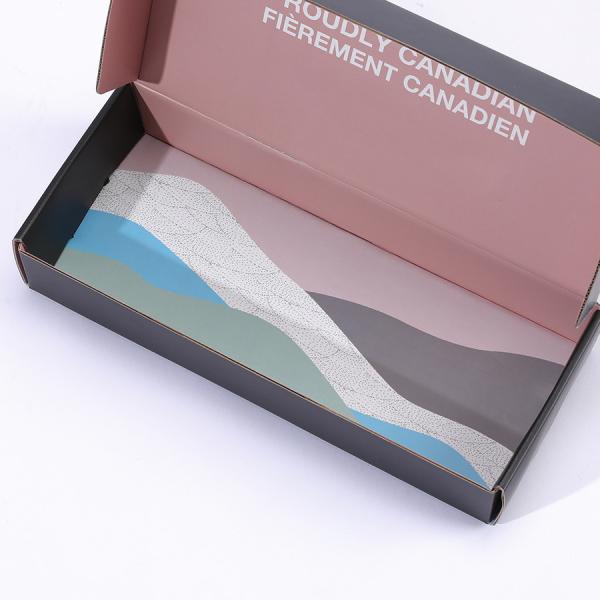 Custom Order Hair Extension Box CMYK Pantone Colour Corrugated Cardboard Mailer Box