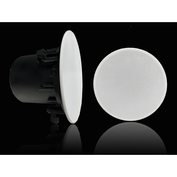 40W/20W/10W/5W 8-inch Coaxial Speaker Ceiling Speaker 100V/70V/8ohm Commercial Audio Iron Material OEM ODM