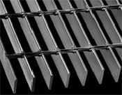 Q235 Hot Dipped Galvanized Steel Grating Stair Treads Trench Cover / Drain