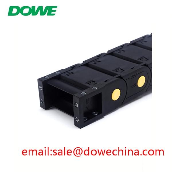 H35x75 Enclosed Towline Protect Cable Plastic Cable Towing Chain For CNC Machine