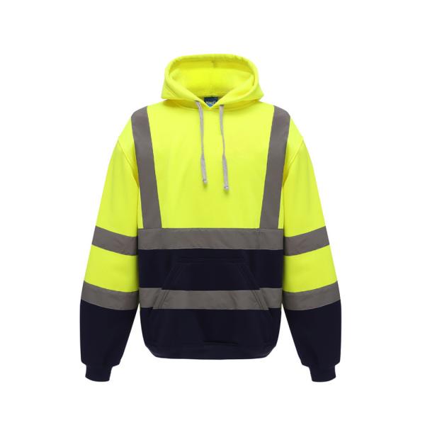 T-shirts à capuche de sécurité réfléchissante à haute visibilité Certificat ANSI