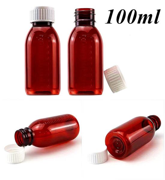 4oz 5oz Medical Syrup Bottles Tamper Proof Cap Syrup Bottle Medicine