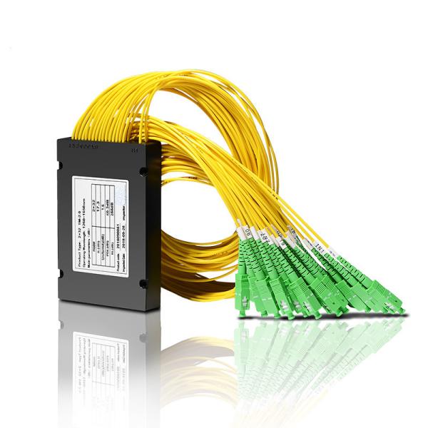 Maneira passiva 1 do divisor 16 da fibra ótica de GPON/EPON em 16 para fora com o conector do SC APC