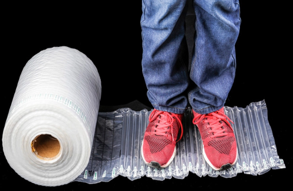 Free Sample protection Durable Transport Shipping Plastic Poly Mailer Bubble air Column Bag