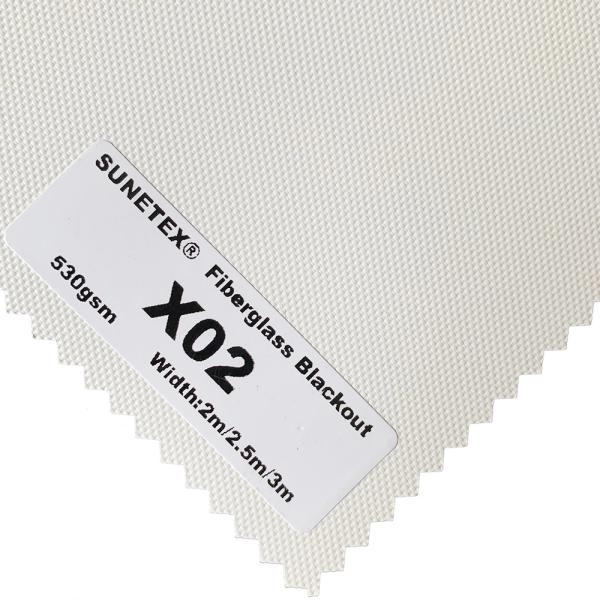 Luxury Blackout Fiberglass Curtain Fabric Roller Shade Shutters Blinds Fabric Polyester PVC