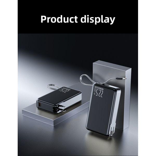 Never Run Out of Battery AC Plug Power Bank 385g / 22.5W Onput