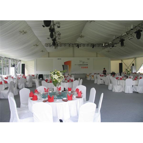 15x30m 500 Seaters Luxury Beautiful Wedding Party Tent Steel Frame Material