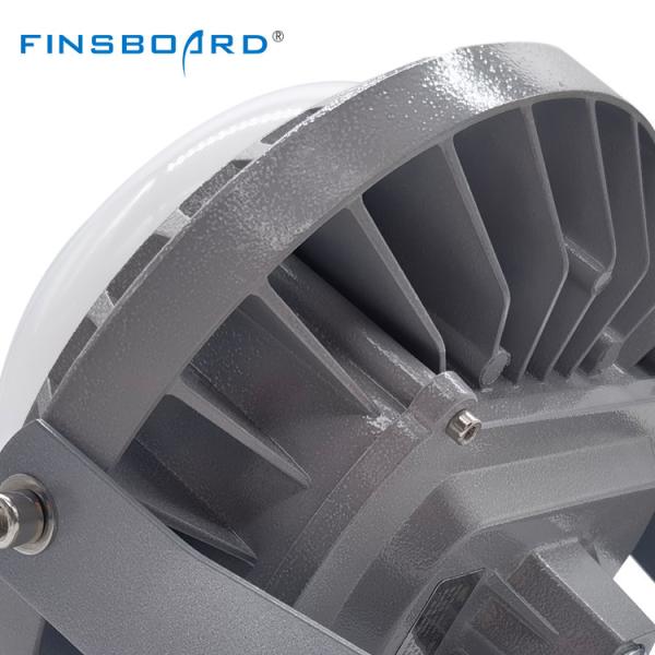 IP65 Waterproof Industrial High Bay Light with 5500-6500K Color Temperature and Aluminum + Tempered Glass Construction