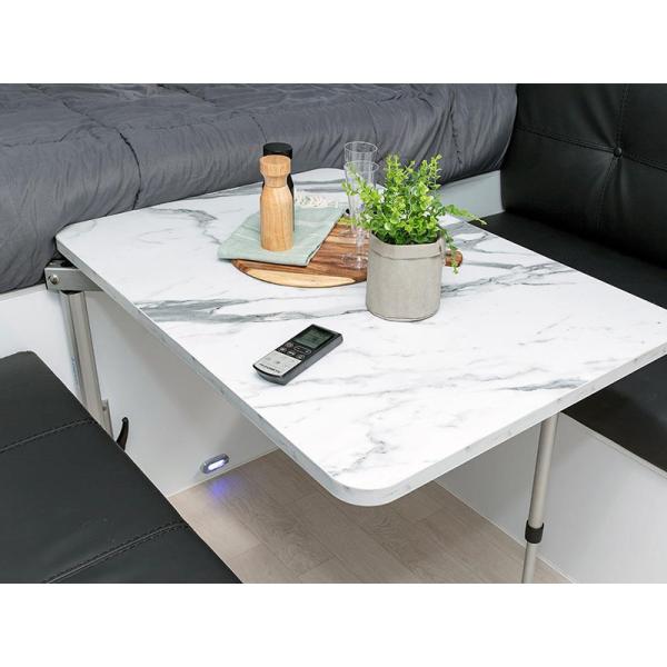 Petites remorques de voyage légères récréatives remorque de camping-car pour 4 personnes multifonctionnelle