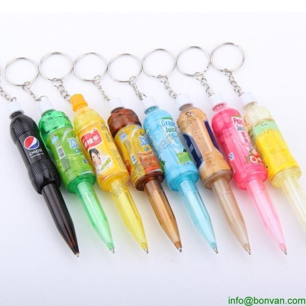 gift pen, bottle pen,promotional juice bottle pen,bottle shape pen