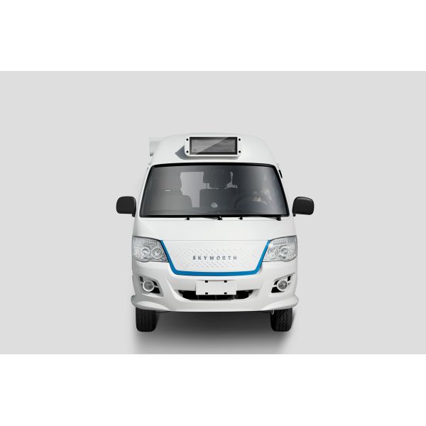 Pure Electric 4-Door 13 Seat Light Van Truck Skyworth