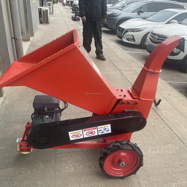 Multifunction Electric Tree Branch Shredder for Crushing Rice Poles and Fruit Trees