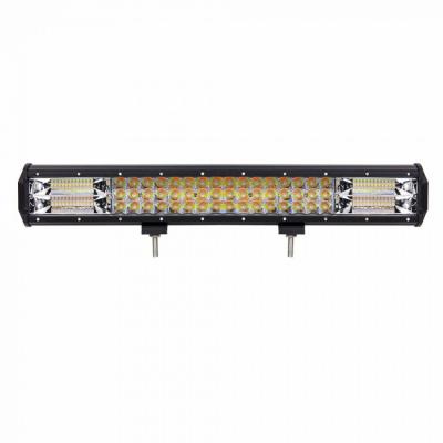 5 Lighting Models LED Strobe Light Bar Dual Color 20 Inch 288W Ambe IP67 Waterproof
