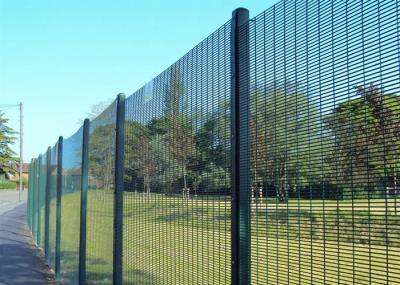 3.0m Height Anti Climb Prison Fence Hot Dip Galvanized / Pvc Coated 76.2*12.7mm