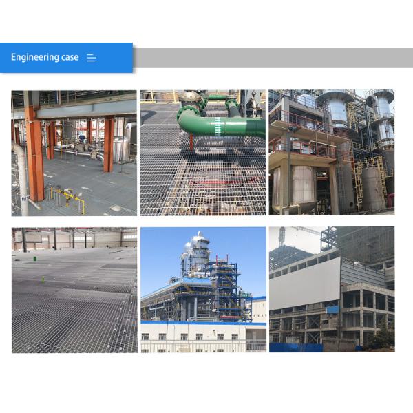 Safety Walkway 30mm Height Grip Strut Grating Aluminum Stair Treads Perforated Plank