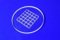 El vidrio adaptable de la precisión que trabajaba a máquina las placas de cristal ligeras del >92% TransmittanceFused molidas pulió a prueba de calor