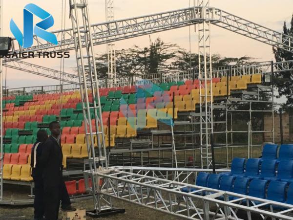 1000mm Beach Volleyball Steel Grandstand Stadium Seat System Easy To Install