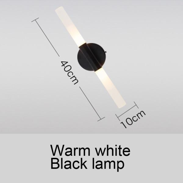Modern metal tube pipe up down LED wall lamp light sconce Bedroom foyer washroom living room toilet wall ight (WH-OR-09）