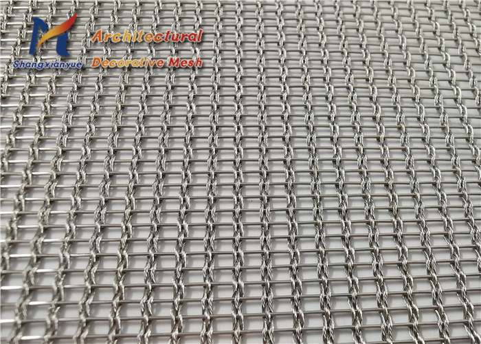 Стеклянная прокатанная сетка 5.5mm SS304 кабеля потолка архитектурноакустическая