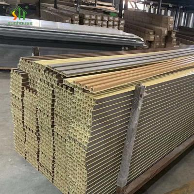 Fire Retardant WPC Wall Panel with 30 Years Service Life and 100% Recycled Material for Eco-Friendly Interior Walls