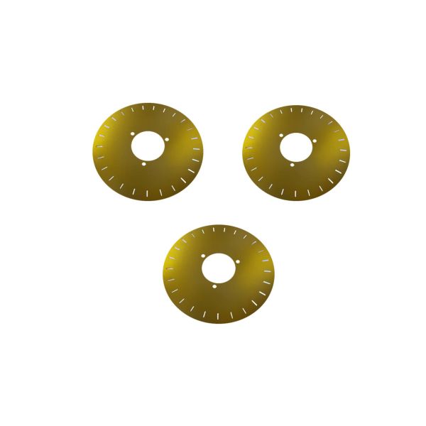 Precision Chemical Etching Optical Metal Encoder Discs Customized