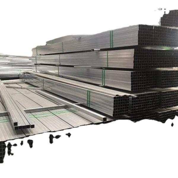 Custom Made Seamless Steel Square Tube Galvanized Stainless for Industrial 6.4M Length