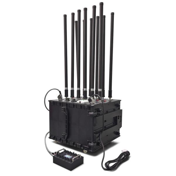 12 Bands 3G 4G 5G Cell Phone Jammer Portable Suitcase For Indoor Outdoor