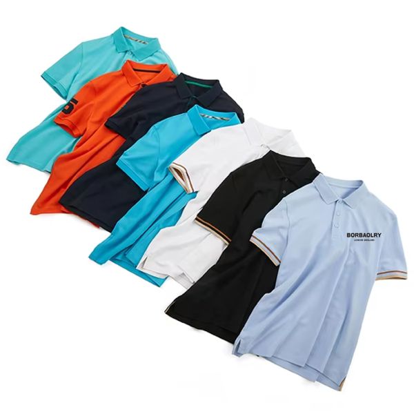 2026 Newest Comfortable Custom Color LogoBlue Sport Polo Shirt Manufacturer