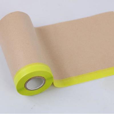 Wall Covering Adhesive Paint Masking Paper For Floor Protection