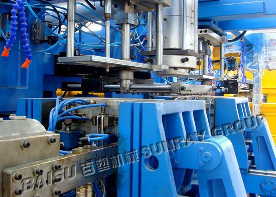 Transparent Line 20 Litre Jerry Can Making Machine With View Stripe Head SRB90D-1T