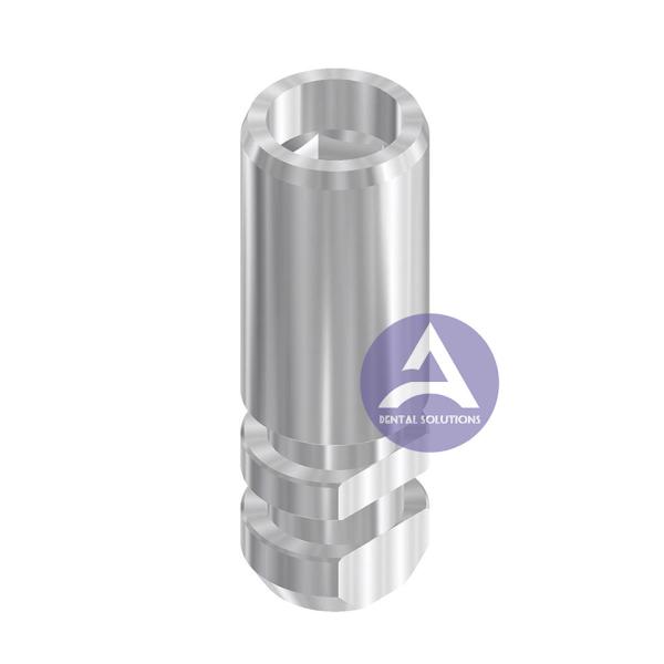 implante dental vermelho do titânio GR5 Dentsply Xive de 5.5mm análogo