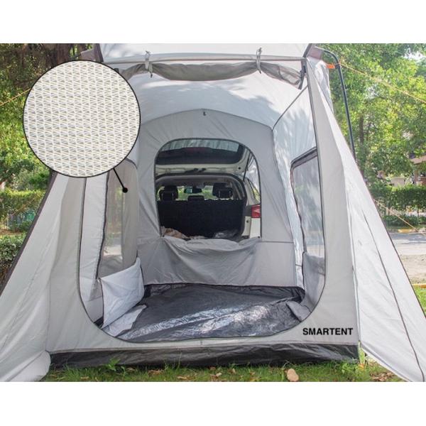 Внешний 260*180*190CM Серый цвет водонепроницаемый PU2000MM Покрытый полиэстером 210D Легкая установка внедорожный автомобиль Кампинговое укрытие