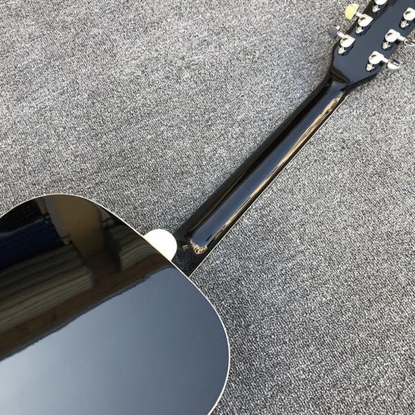 2019 Factory custom 6 acoustic guitar black Billie Joe electric acoustic electric guitar Free Shipping
