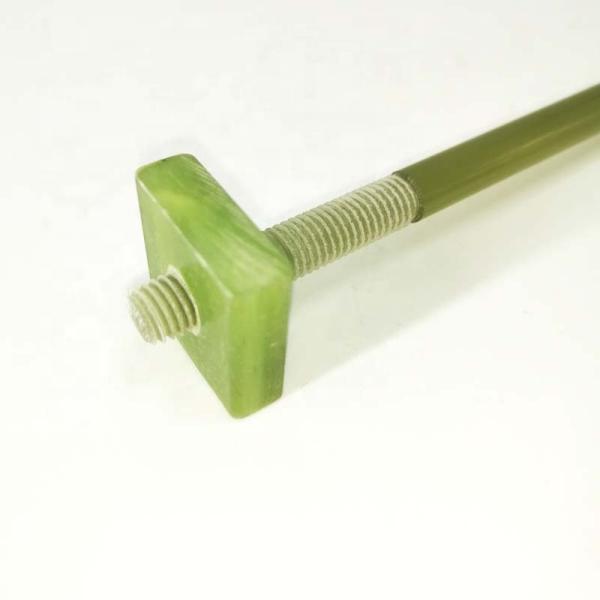 Легкий вес стекловолокно натянутый стержень эпоксидная смола стекловолокно стержень для высокого напряжения