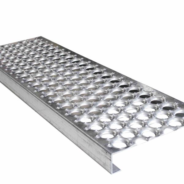 Stainless Steel Galvanized Steel Grating Anti Slip Diamond Safety Grating For Walkways