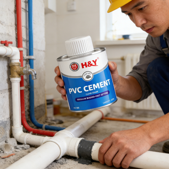High End Adhesive Film For Pipe Connection Fiber Garment PVC Connection Pipe Strong Bonding