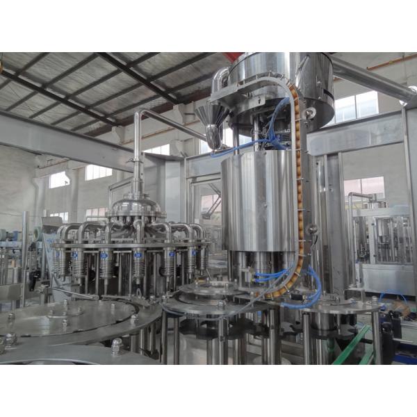 Electric 10 Kw 3 In 1 Beverage Filling Machine Orange Juice Making Equipments