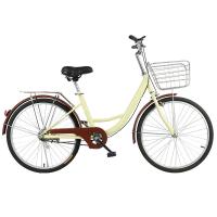Cadro de pedal de aleación ordinario de bicicleta de ciudad Cadro duro sin amortiguador trasero con 26 pulgadas