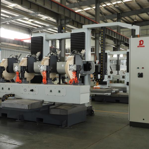Bathroom Industry CNC Buffing Machine Automatic Metal Polishing For Brass Tube